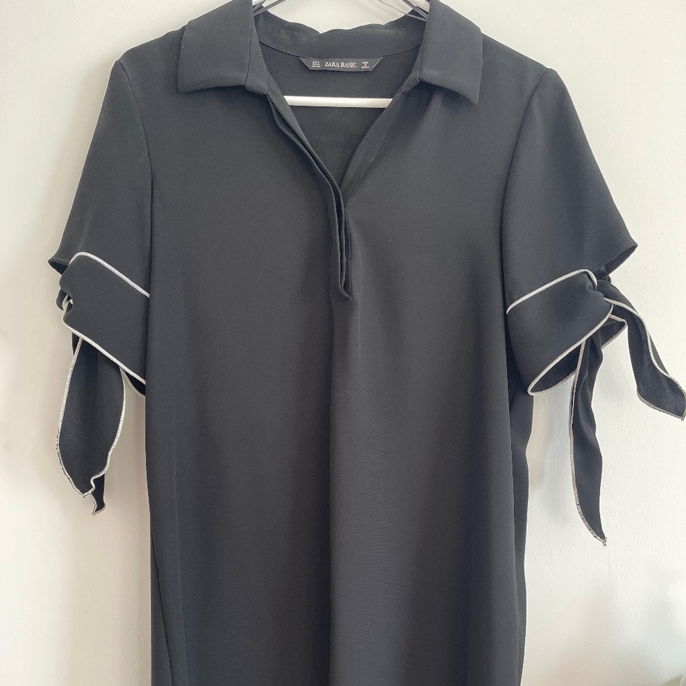 ZARA black mini dress